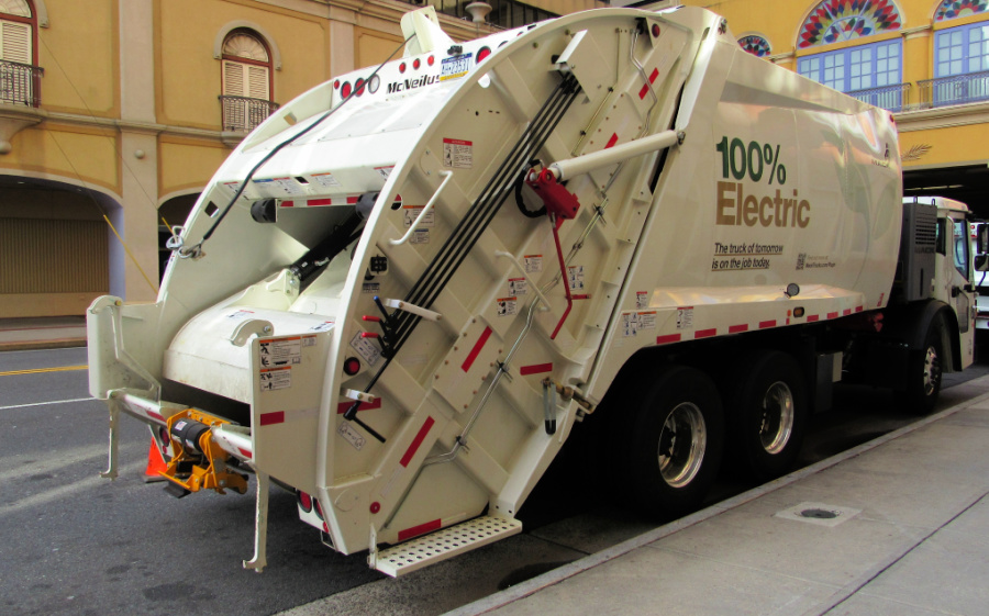 ACUA Awarded Grant for Electric Waste Collection Truck