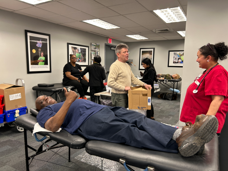 Blood Drive at ACUA Provides 38 Units of Blood