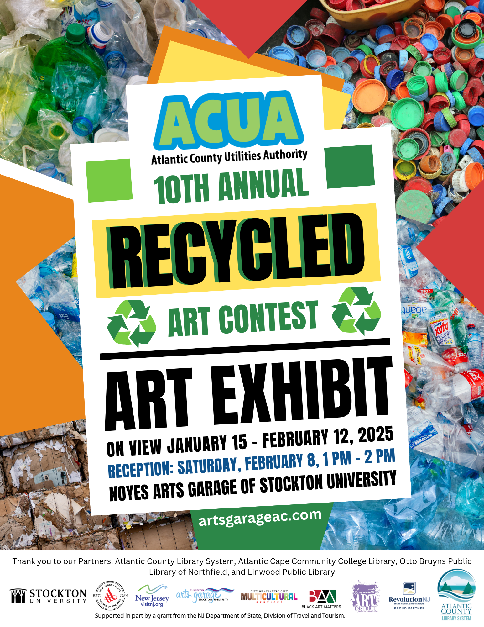ACUA Recycled Art Contest Winners Featured at the Noyes Arts Garage Through February 12
