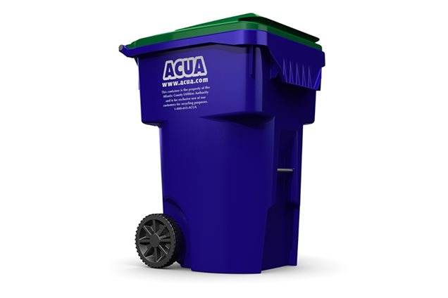 ACUA - 96-Gallon Trash Cart