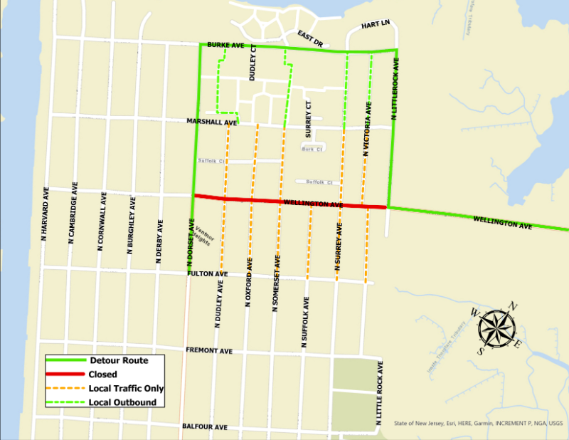 2.23 detour map