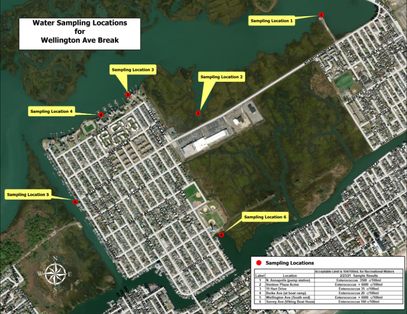 Wellington water samples 2.24